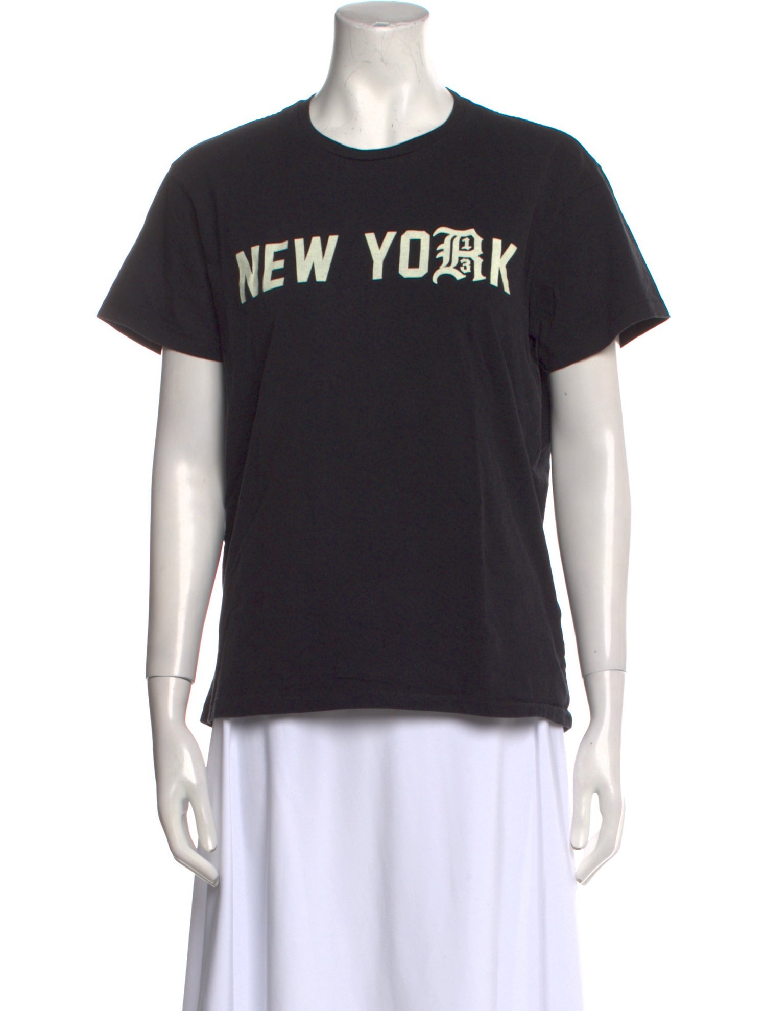 R13 Graphic Print Crew Neck T-Shirt