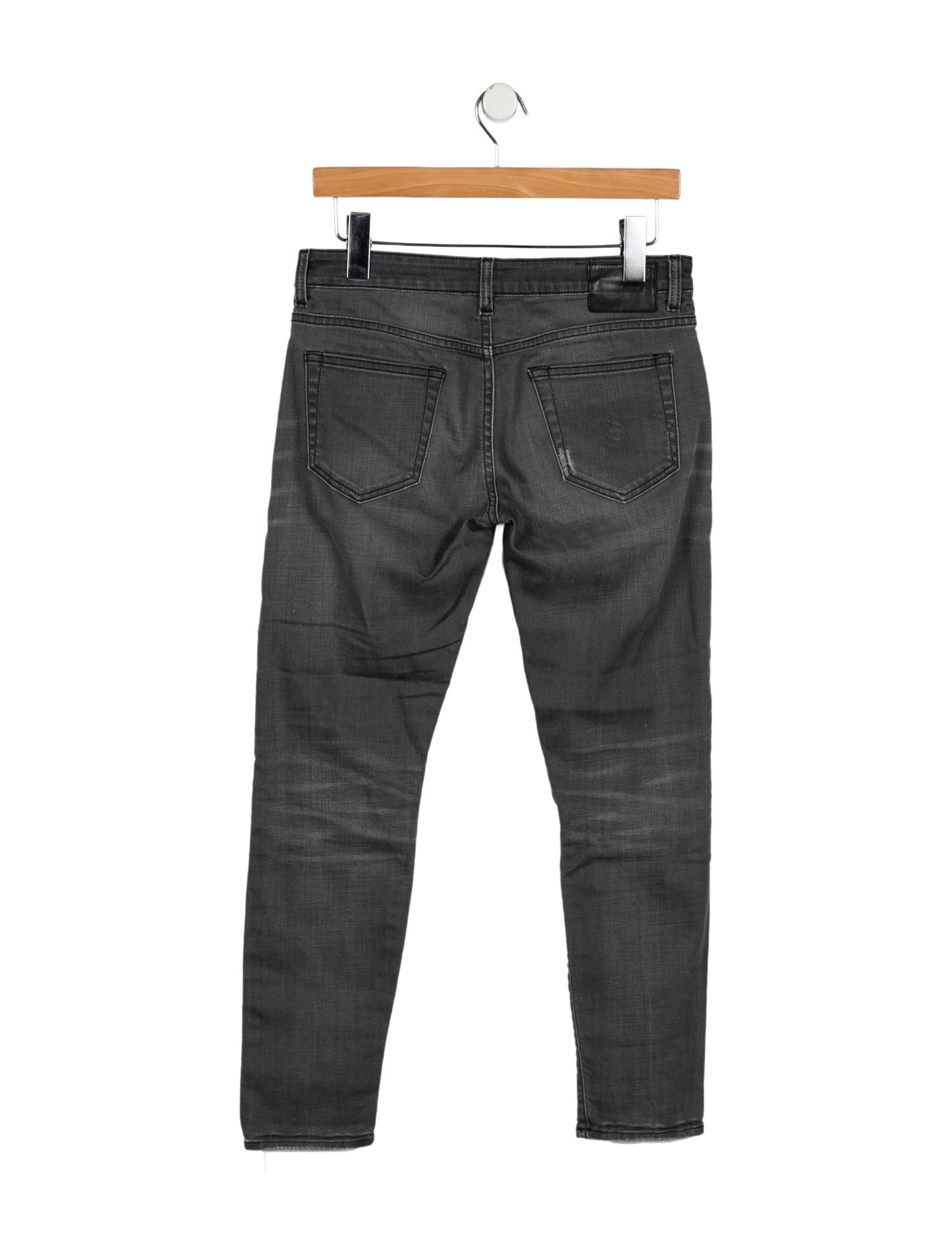 R13 Mid-Rise Skinny Leg Jeans