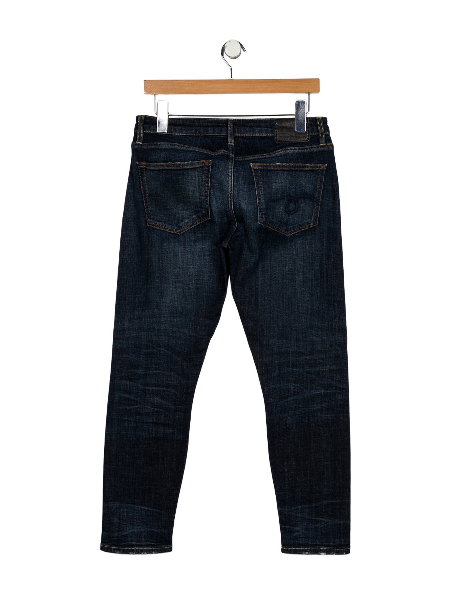 R13 Mid-Rise Skinny Leg Jeans
