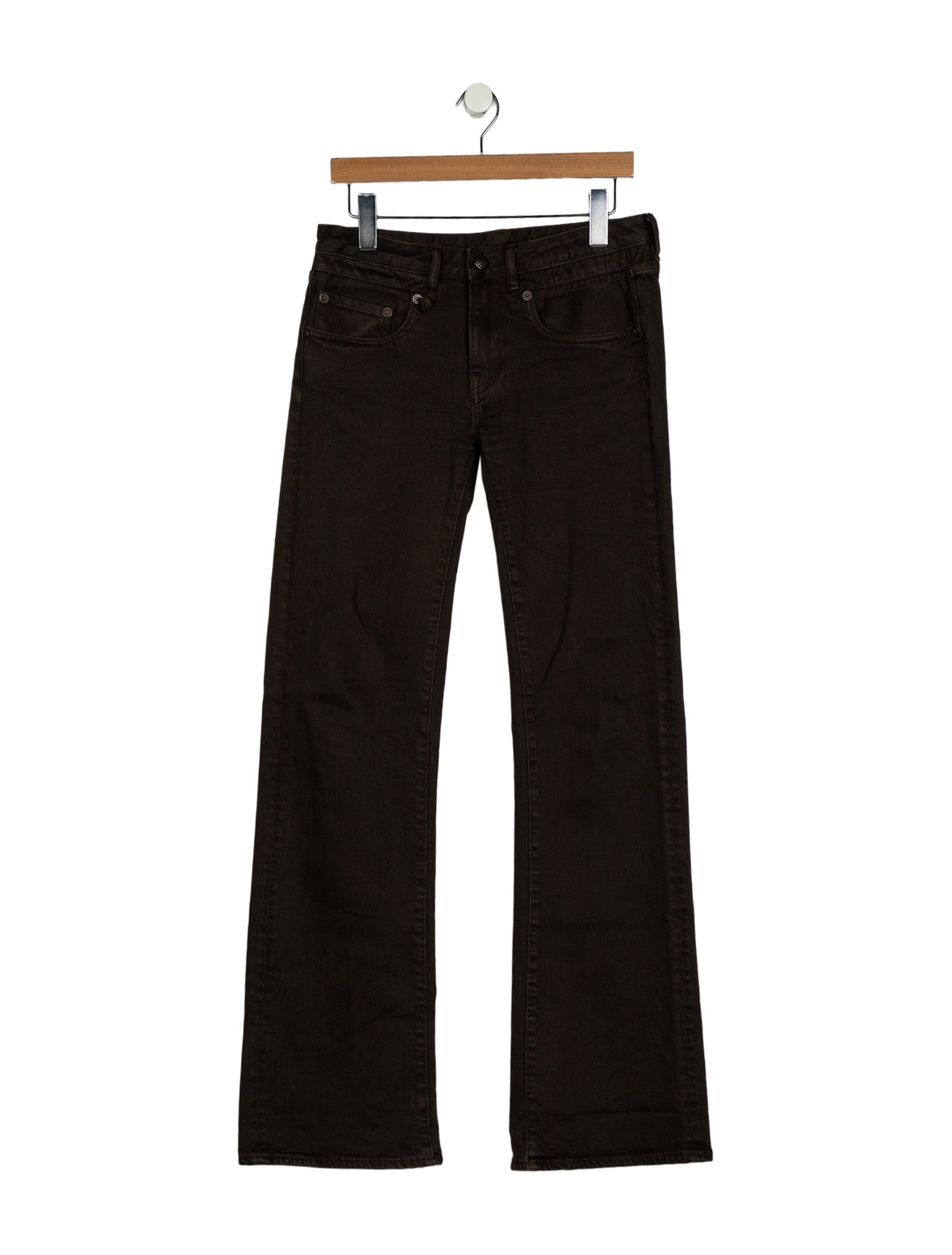 R13 High-Rise Wide Leg Jeans