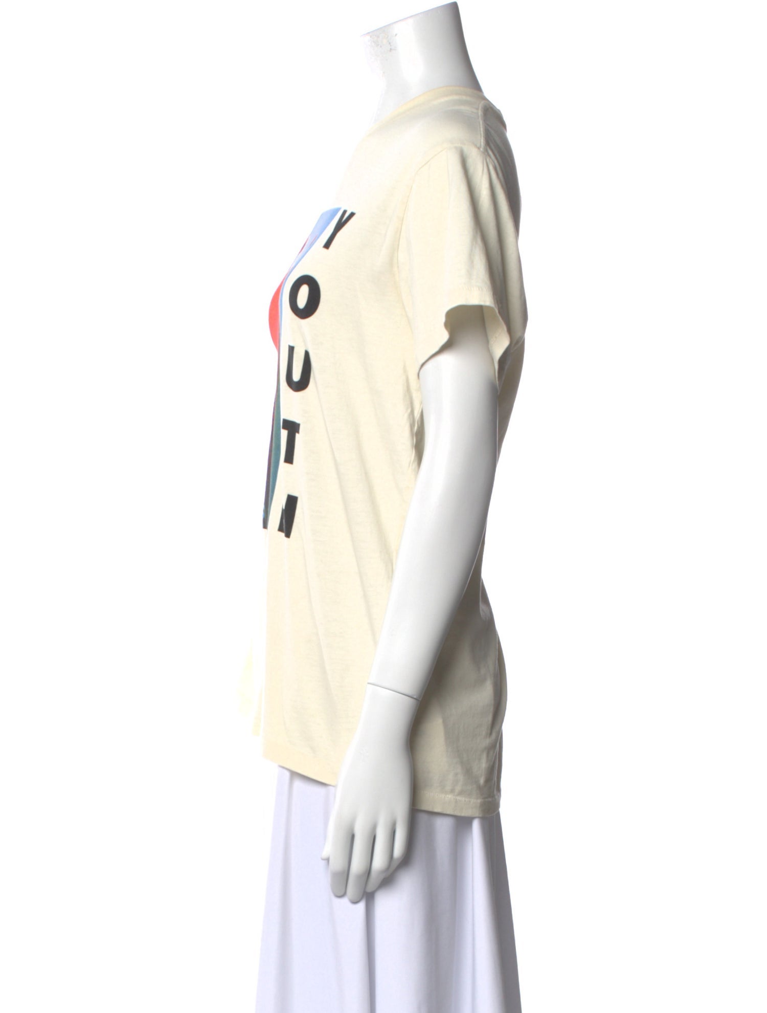 R13 Graphic Print Crew Neck T-Shirt