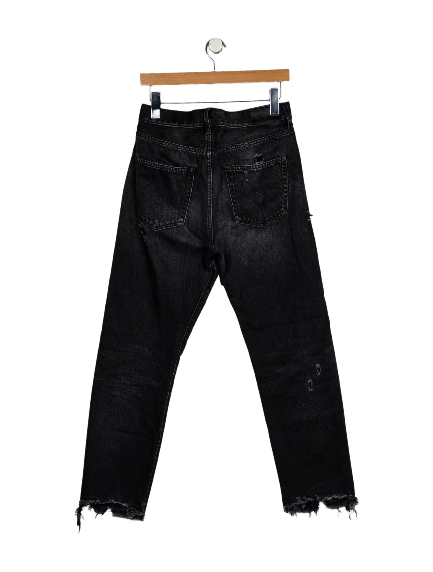 R13 High-Rise Straight Leg Jeans