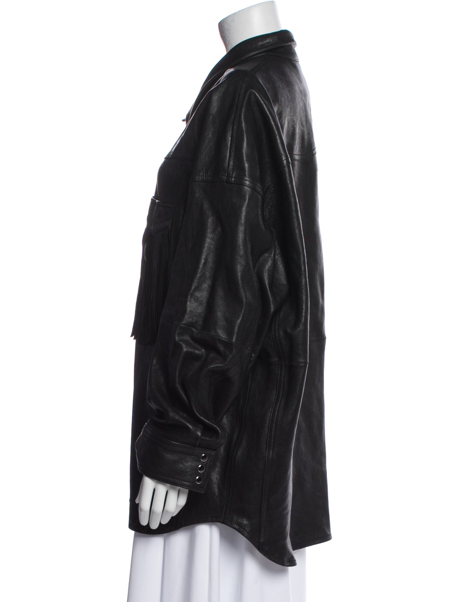 R13 Lambskin Biker Jacket