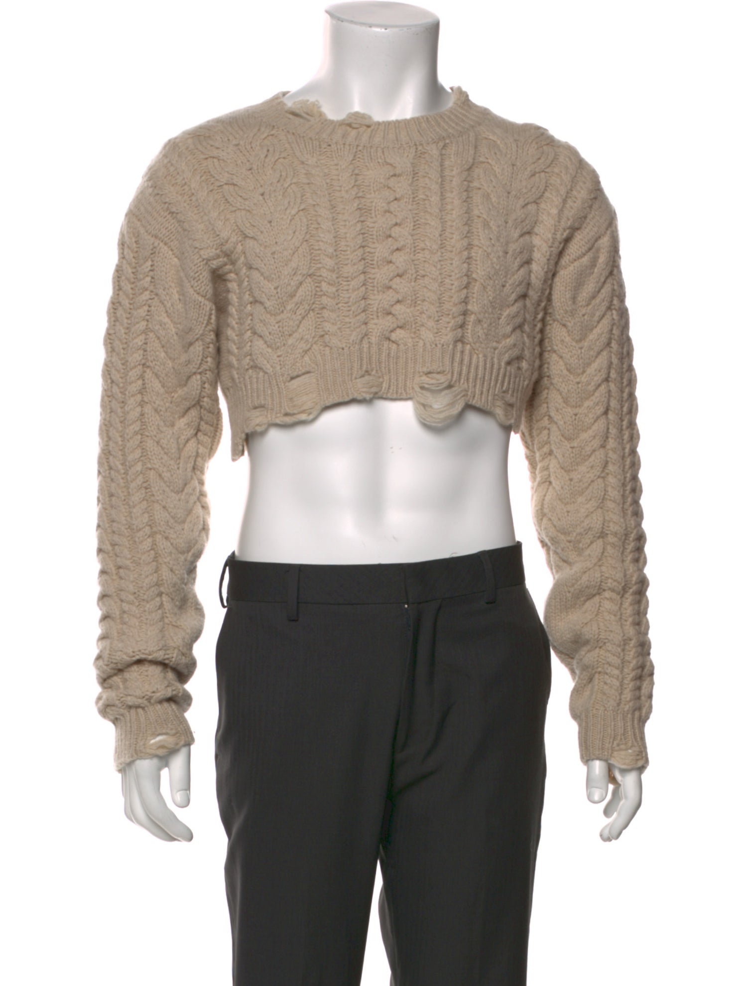 R13 Wool Crew Neck Pullover