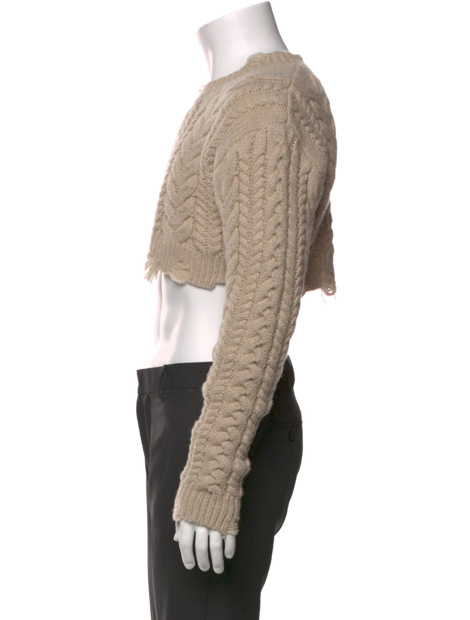 R13 Wool Crew Neck Pullover