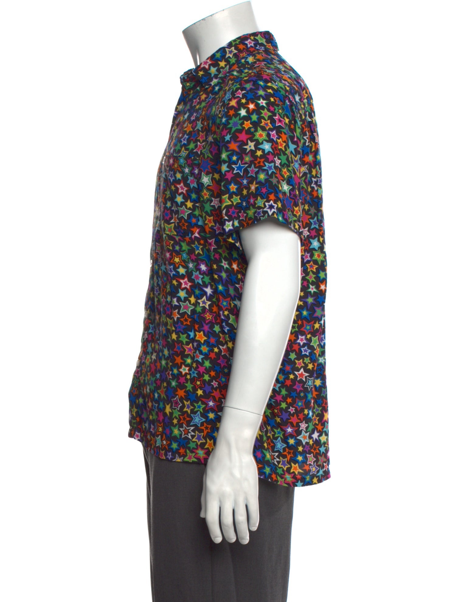 R13 Floral Print Short Sleeve Shirt