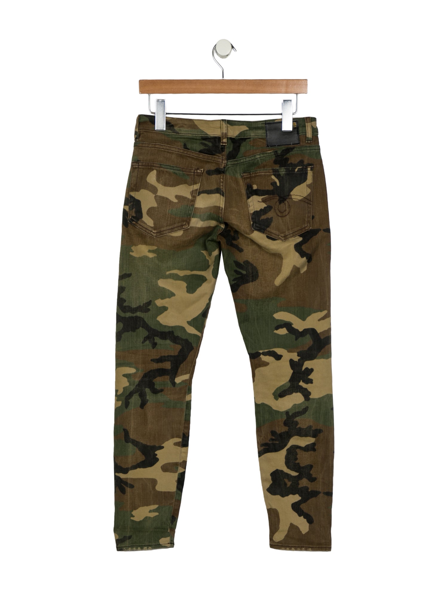 R13 Mid-Rise Skinny Leg Jeans