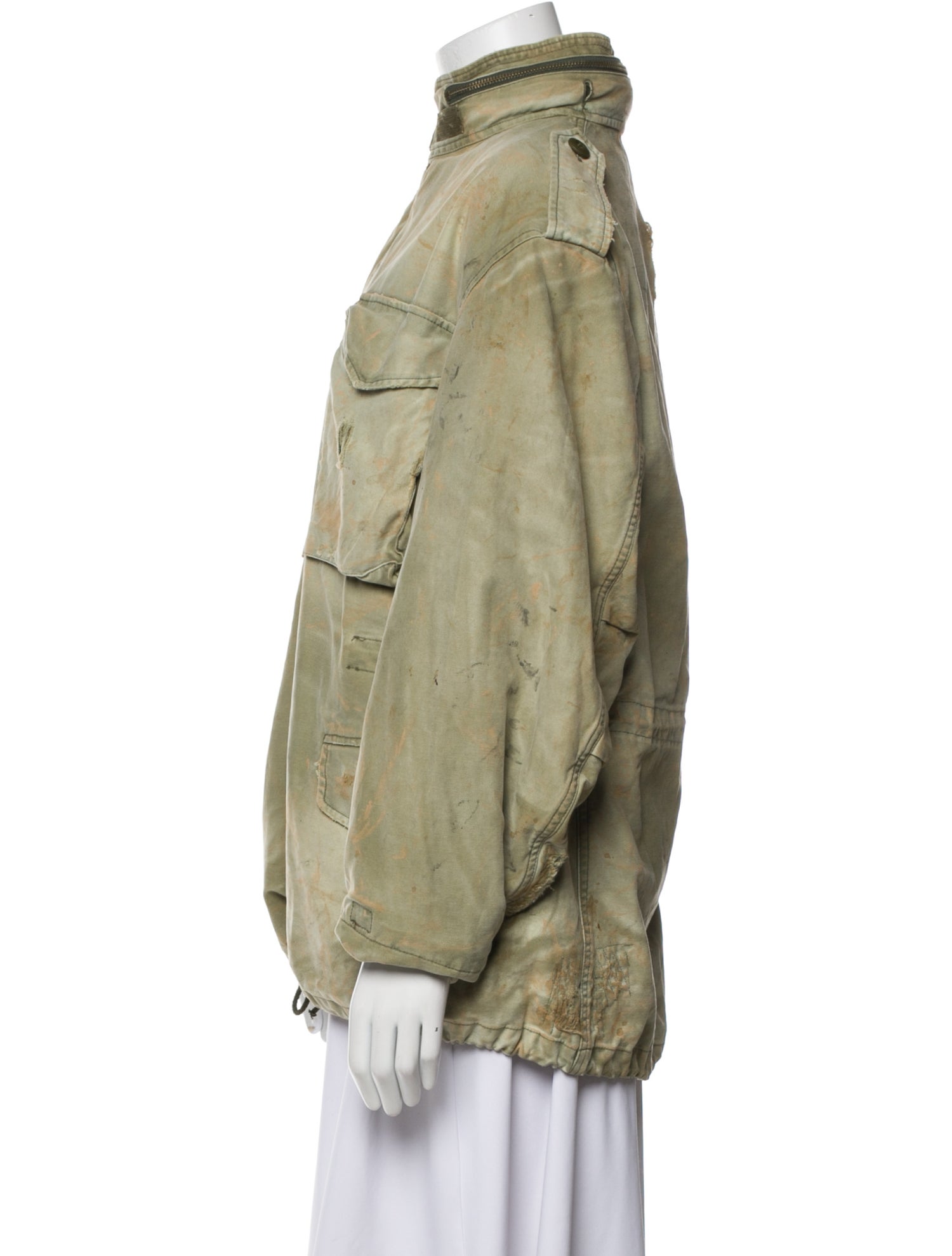 R13 Leather Utility Jacket