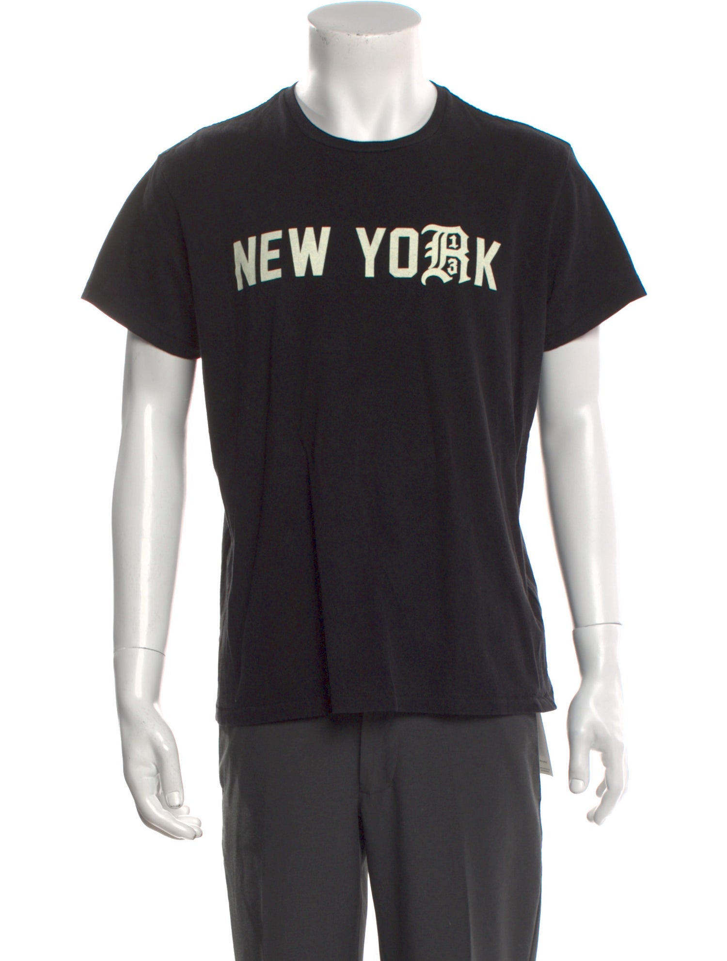 R13 Graphic Print Crew Neck T-Shirt