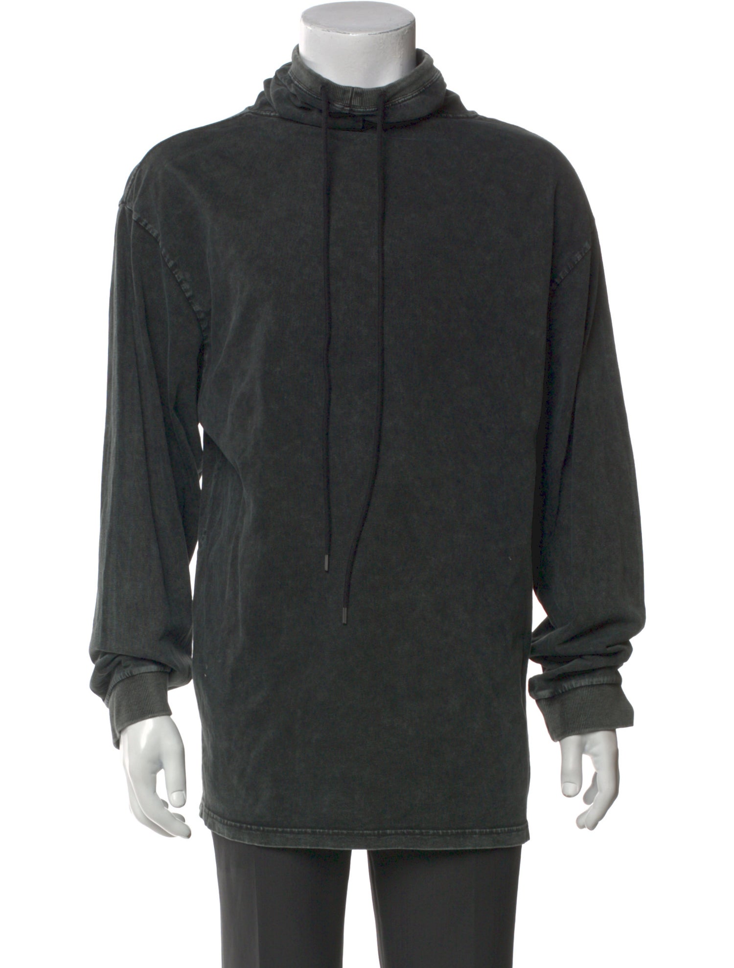 R13 Mock Neck Long Sleeve Henley