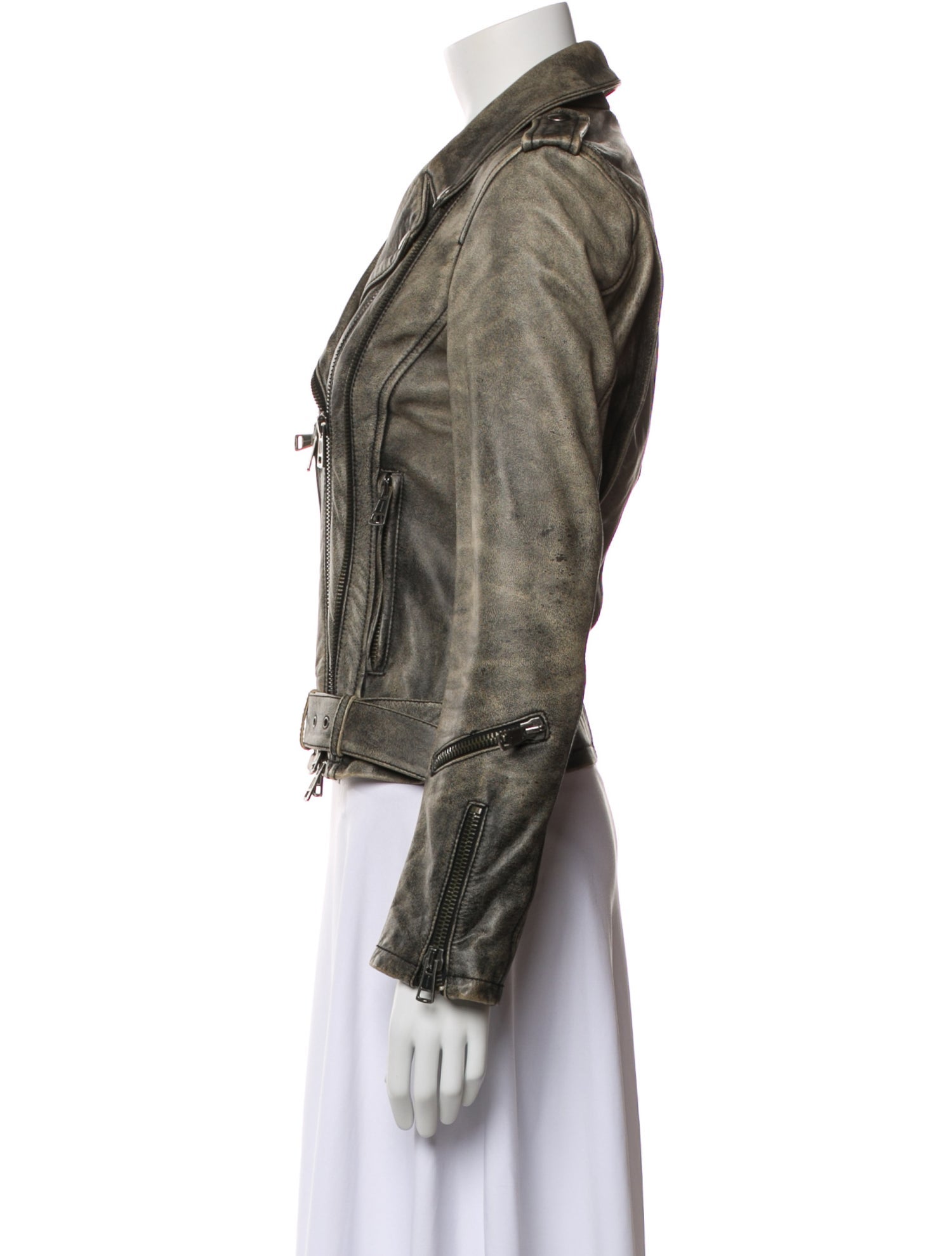 R13 Leather Biker Jacket