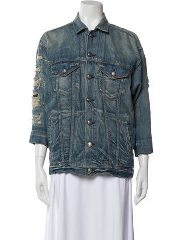 Pre-owned R13 Denim Jacket In Blue