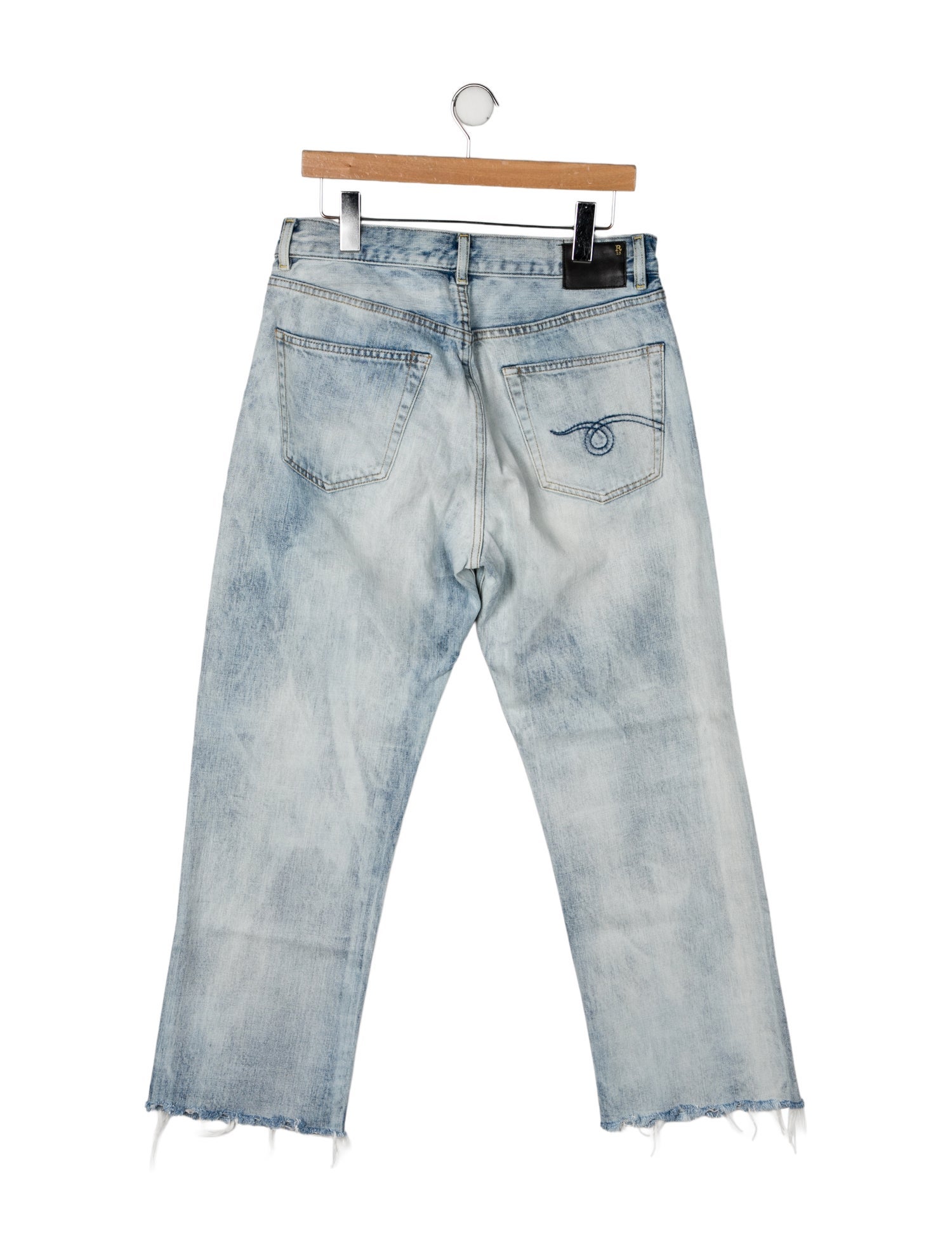 R13 Straight-Leg Jeans
