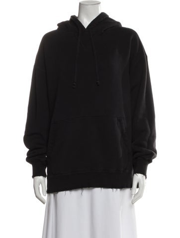 Pre-owned R13 Crew Neck Long Sleeve Hoodie In Gray