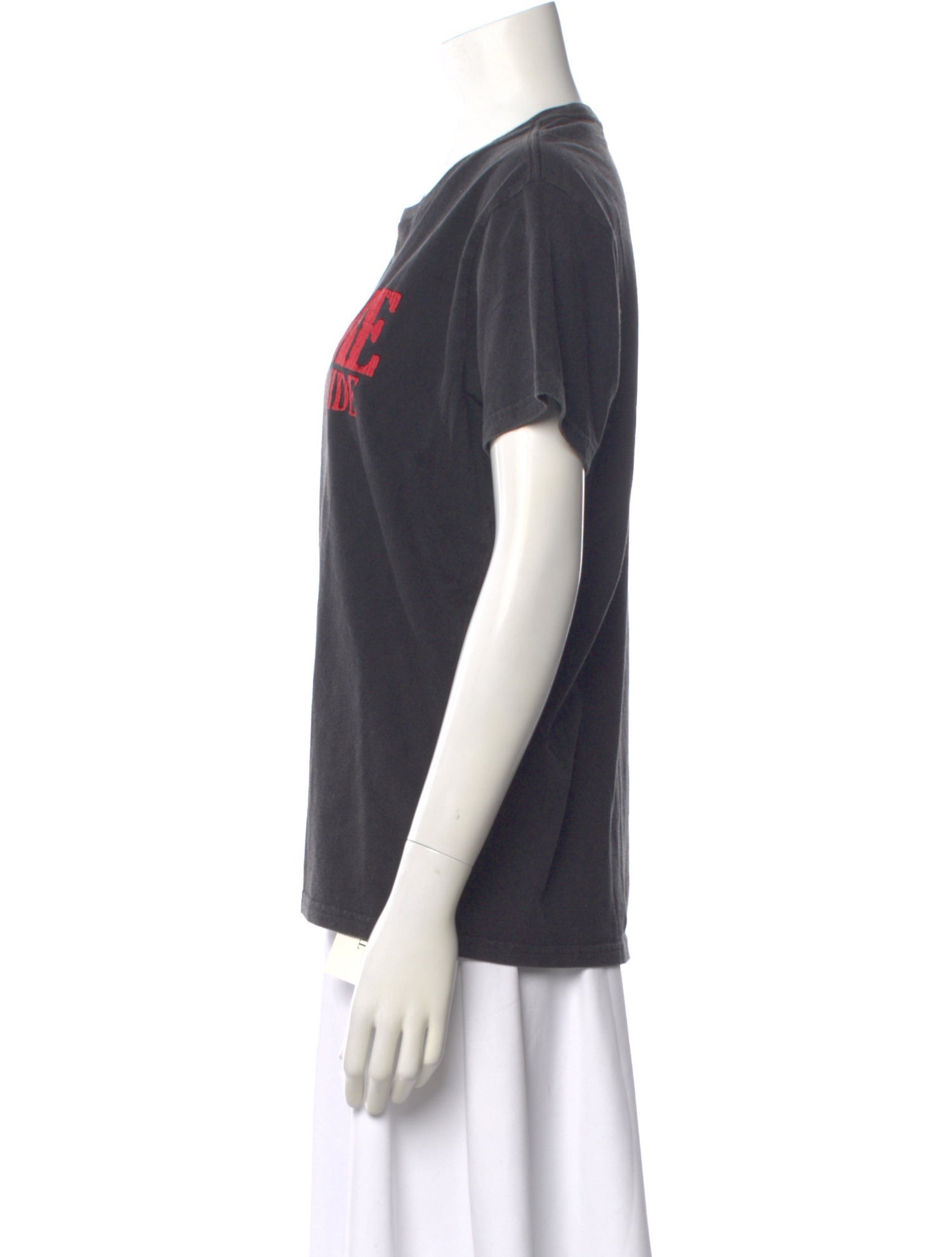 R13 Graphic Print Crew Neck T-Shirt