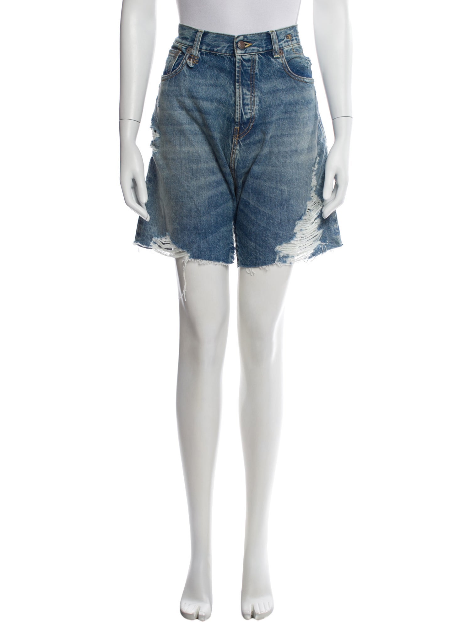 R13 Mini Shorts