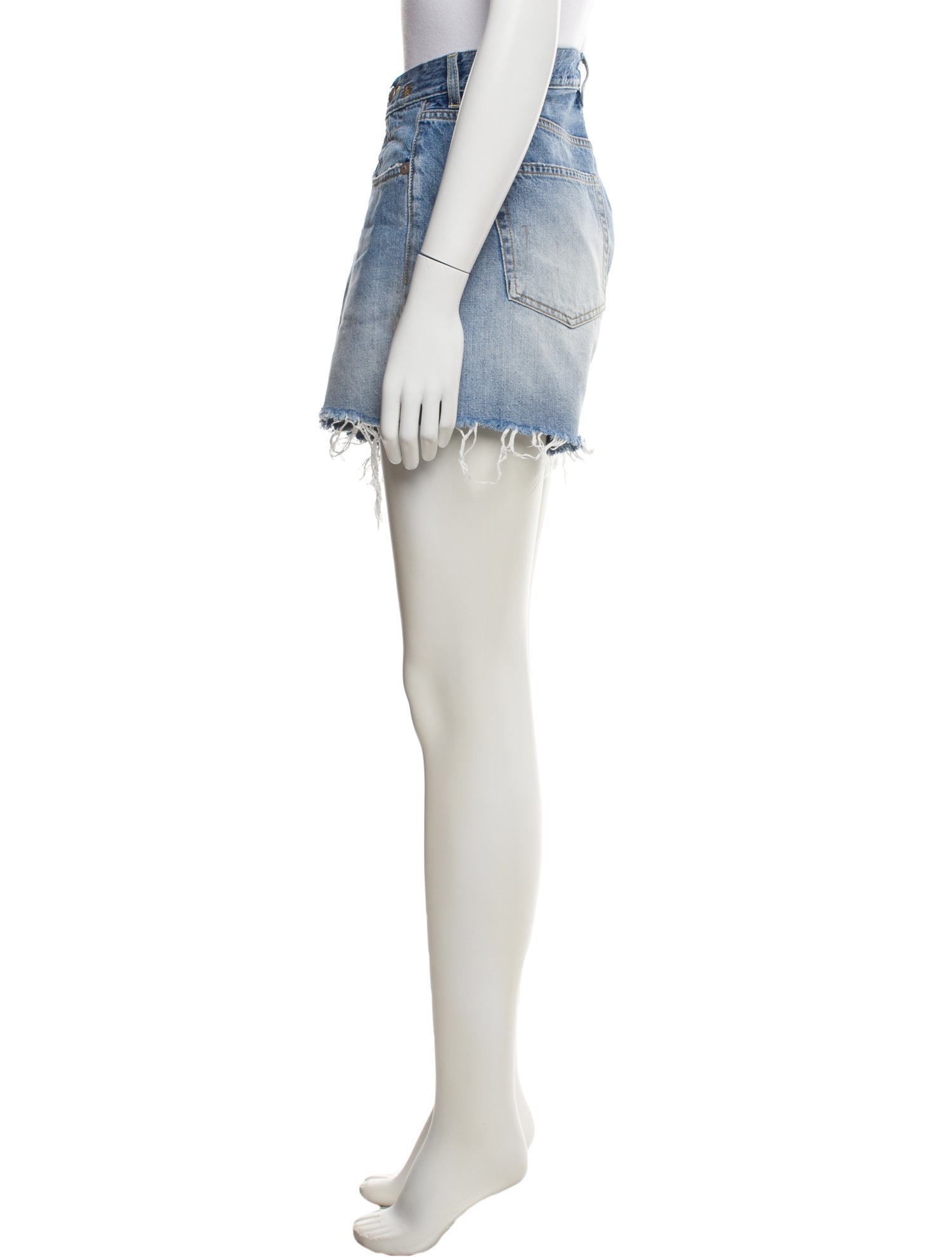 R13 Mini Shorts