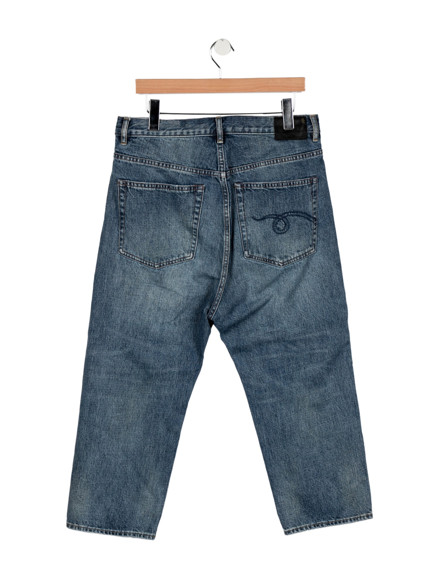 R13 Straight-Leg Jeans