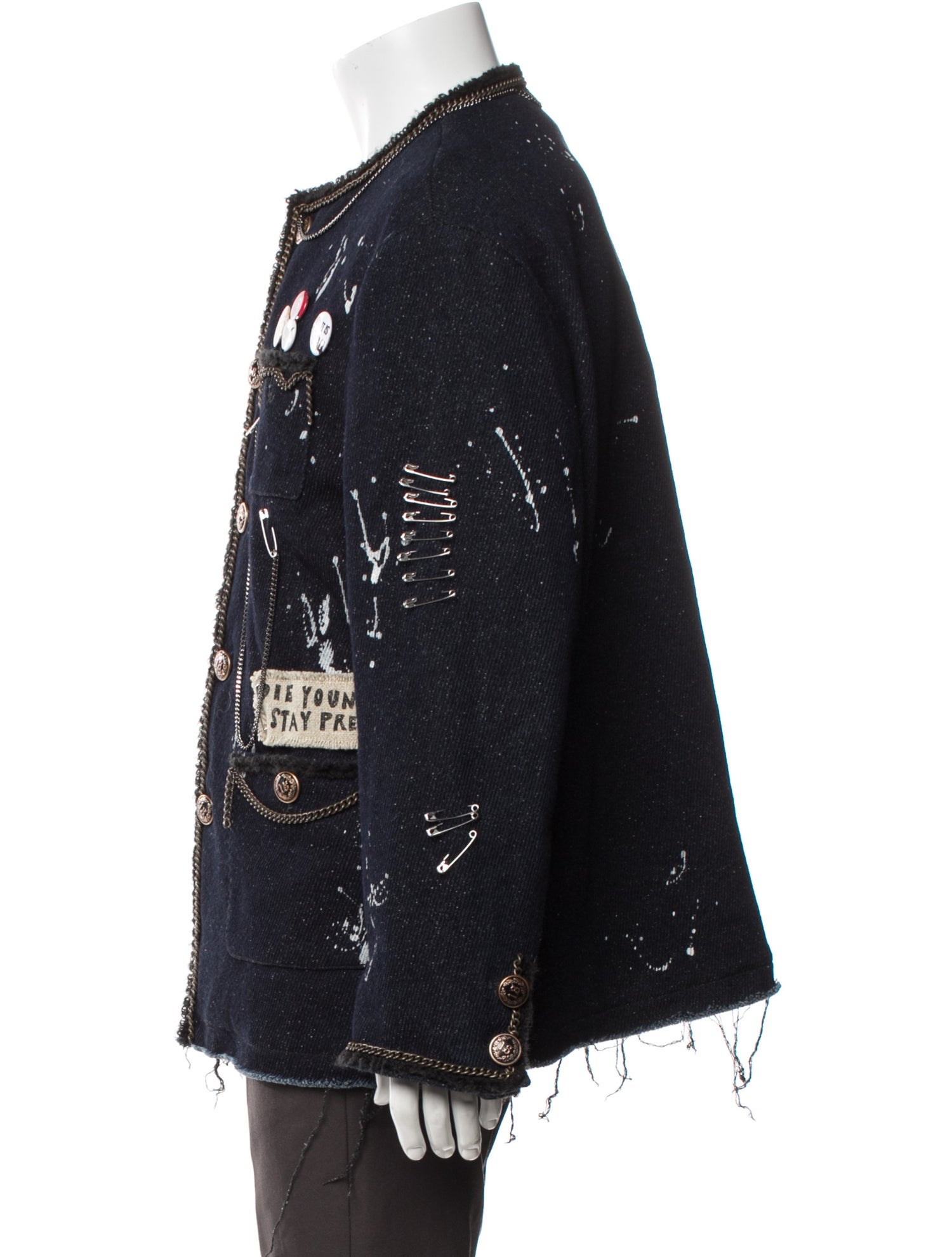 R13 Graphic Print Jacket
