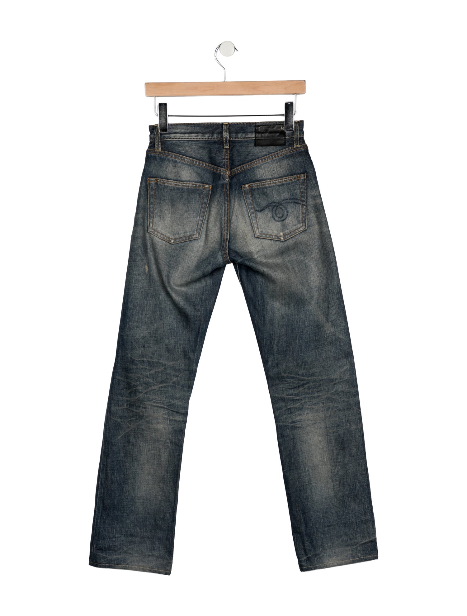 Dolce & Gabbana Butterfly Straight Leg Jeans - 8.5