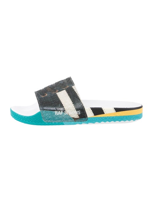Raf Simons x adidas Rubber Slide Sandals Black