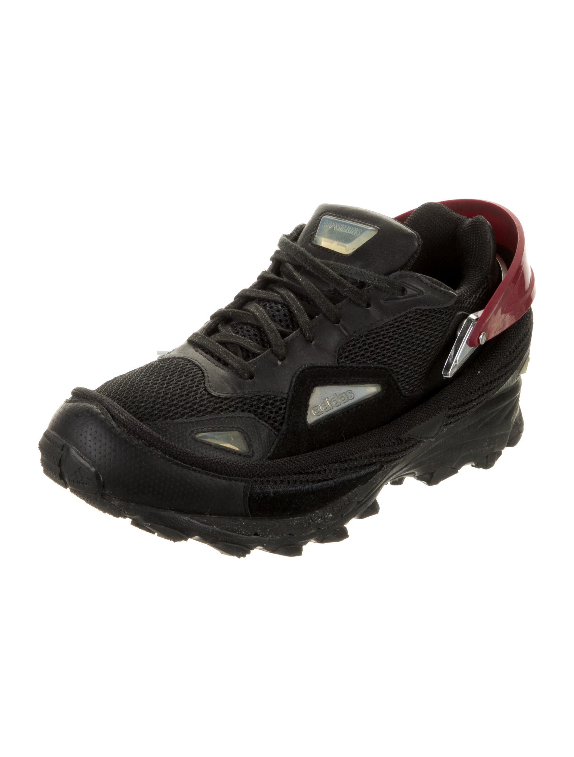 Raf Simons x adidas Response Trail 2 Athletic Sneakers - Black
