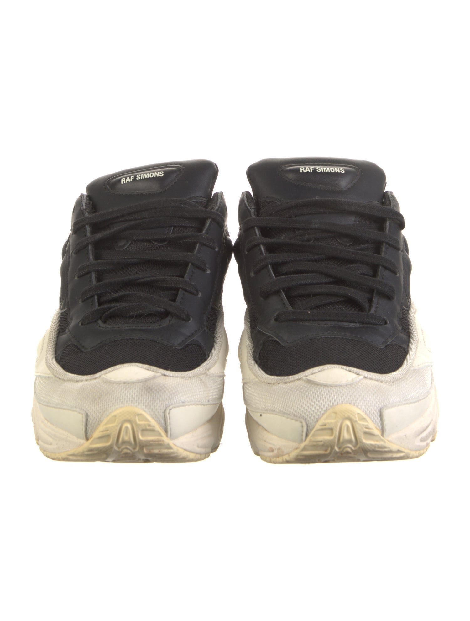 Raf Simons x adidas Colorblock Pattern Chunky Sneakers