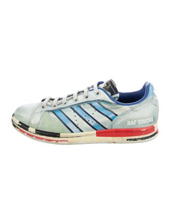 Raf Simons x adidas Leather Printed Sneakers