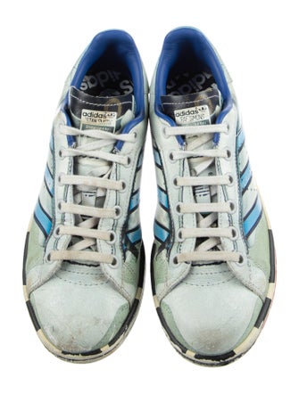 Raf Simons x adidas Leather Printed Sneakers