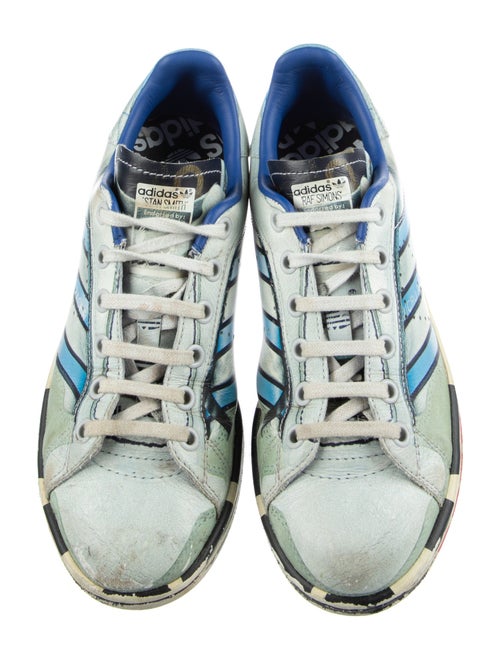 Raf Simons x adidas Leather Printed Sneakers
