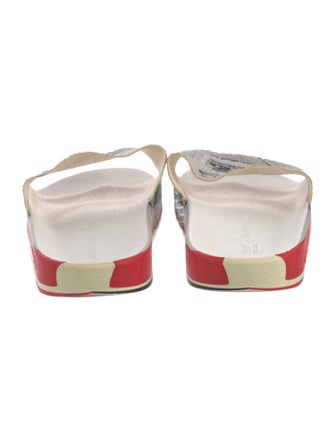 Raf Simons x adidas Rubber Printed Slides