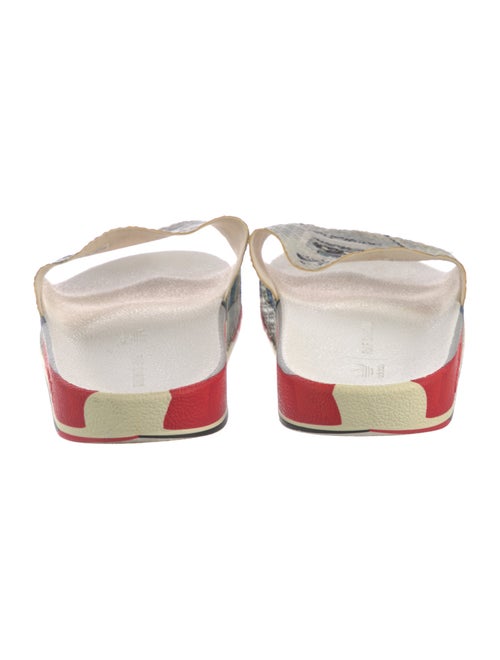 Raf Simons x adidas Rubber Printed Slides