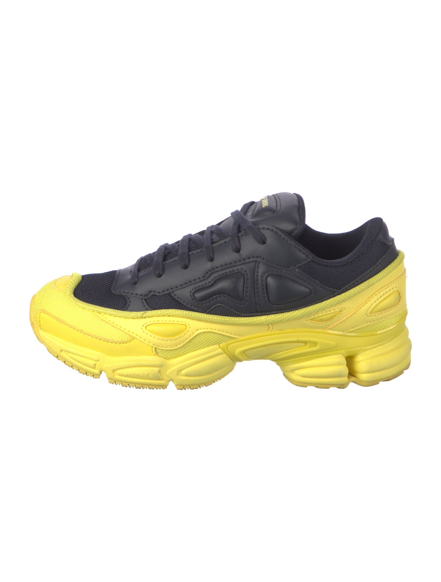 Raf Simons x adidas Mesh Colorblock Pattern Chunky Sneakers