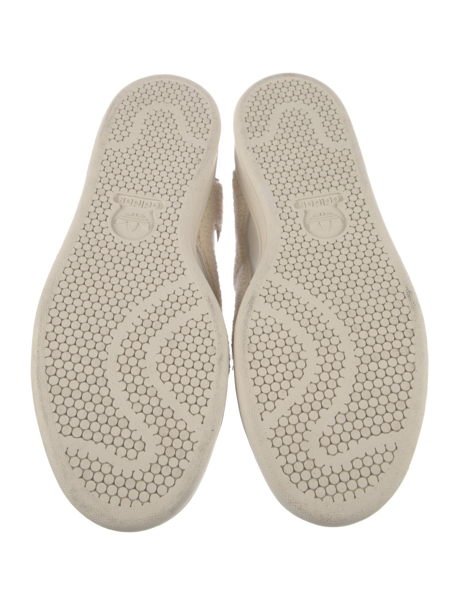 Raf Simons x adidas Leather Fur Trim Sneakers