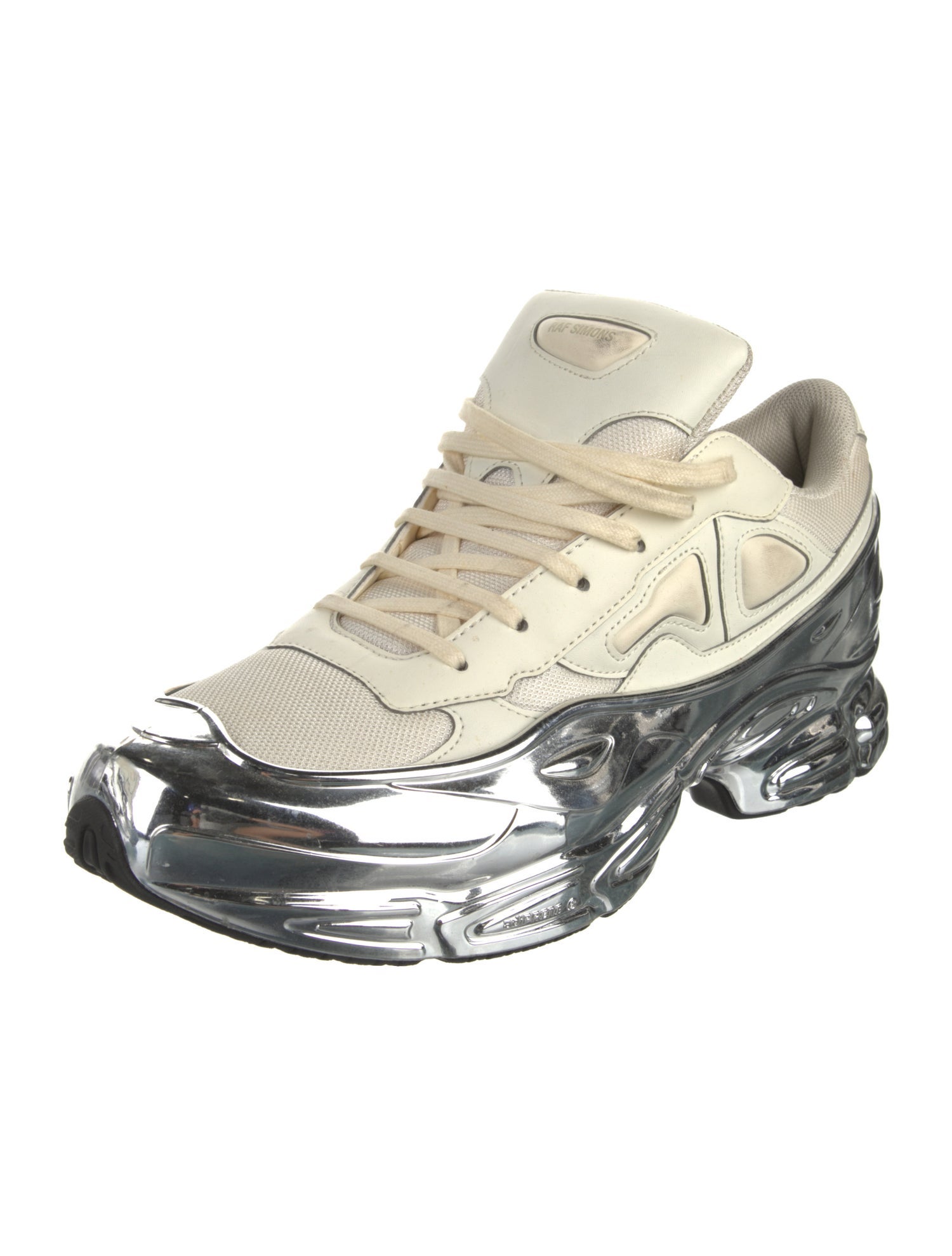 Raf Simons x adidas Leather Printed Sneakers