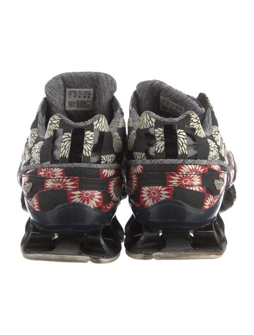Raf Simons x adidas Canvas Printed Athletic Sneakers
