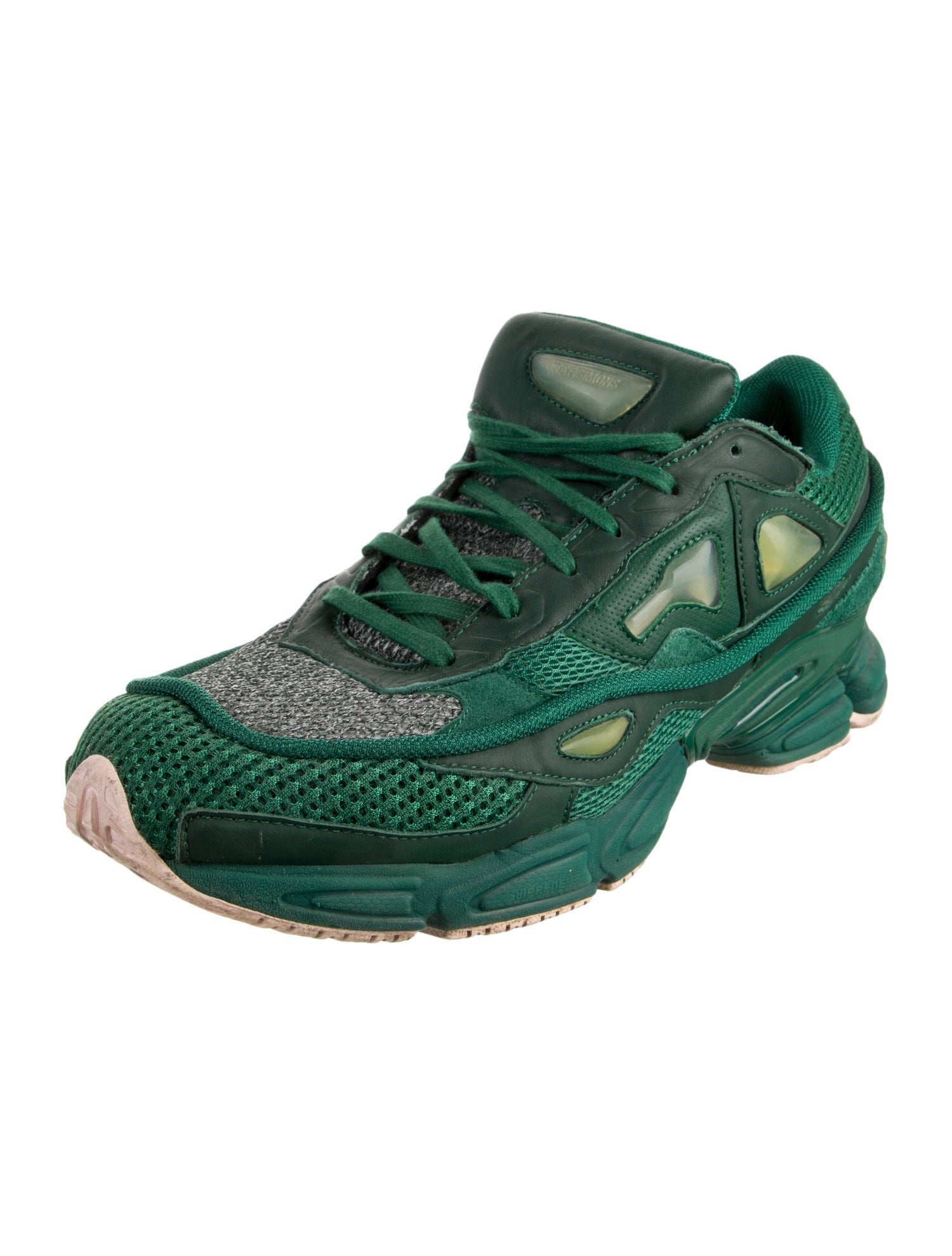 Raf Simons x adidas Leather Printed Sneakers