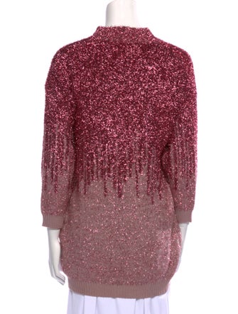 Raga Printed Mock Neck Sweater