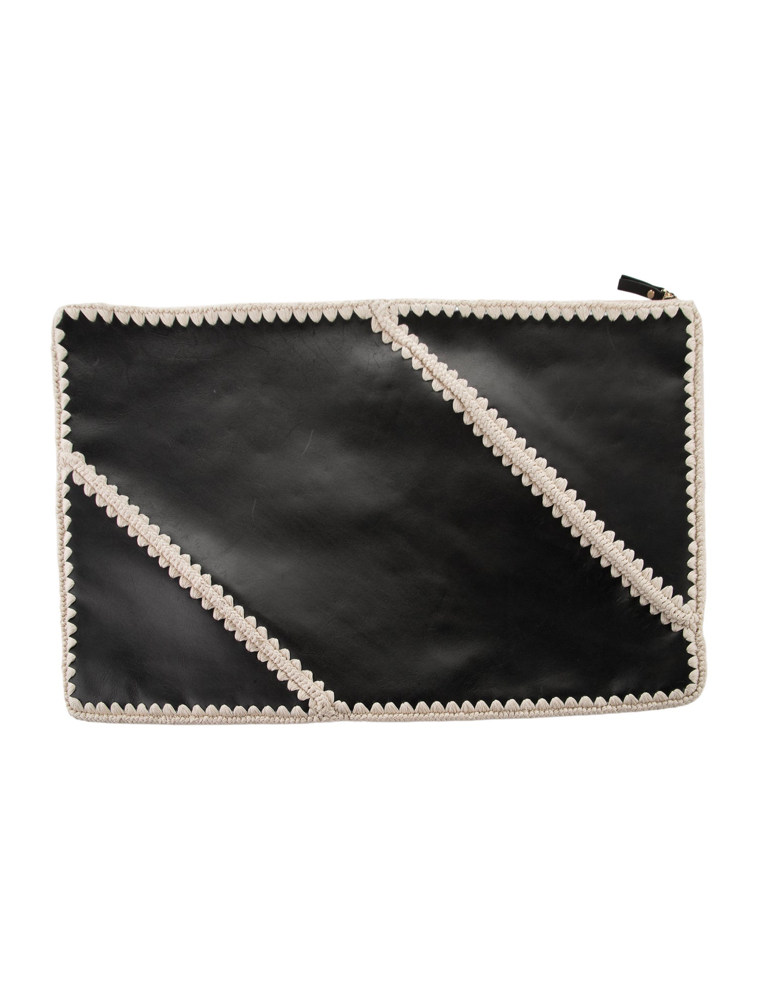 Rachel Comey Leather Embroidered Laptop Case