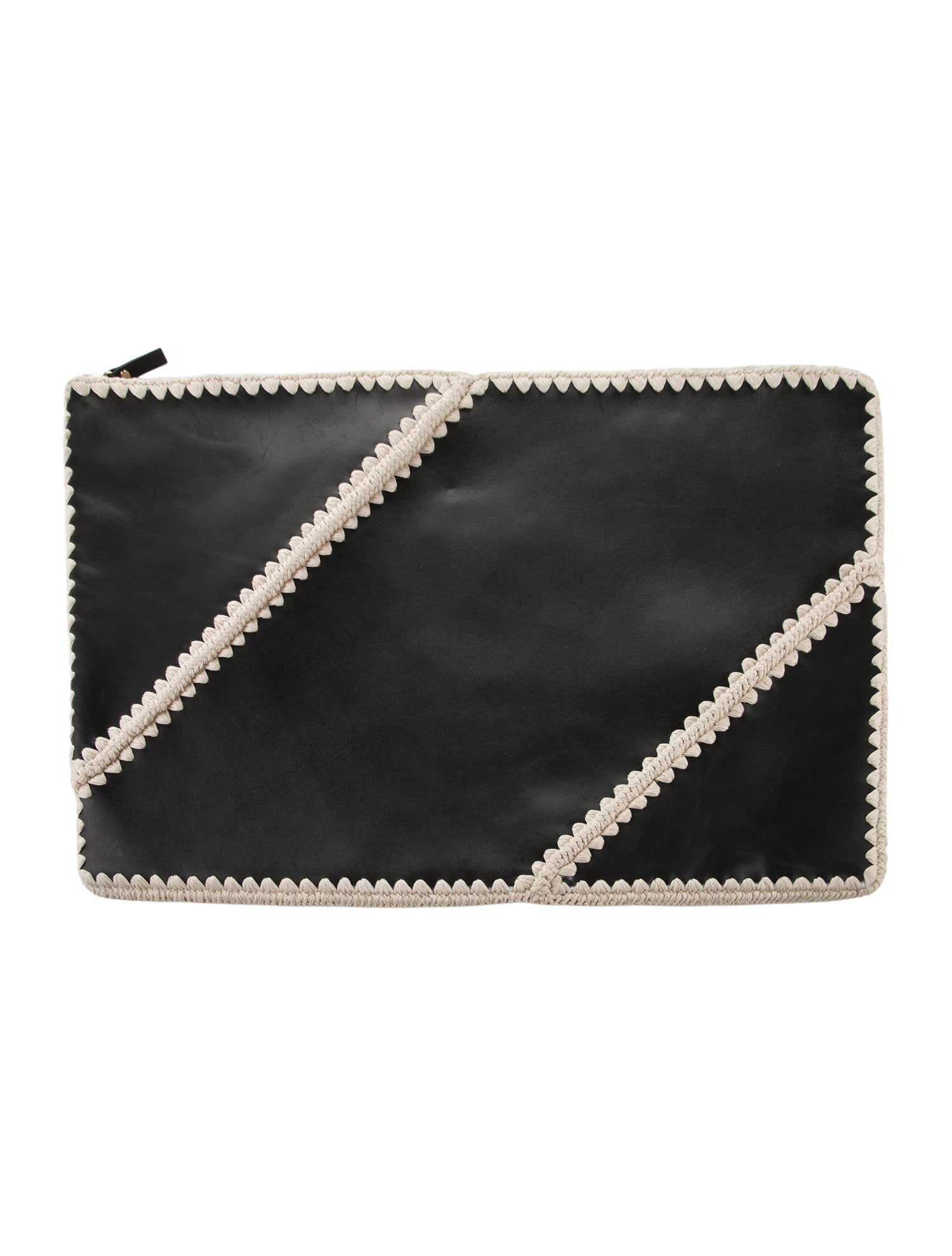 Rachel Comey Leather Embroidered Laptop Case