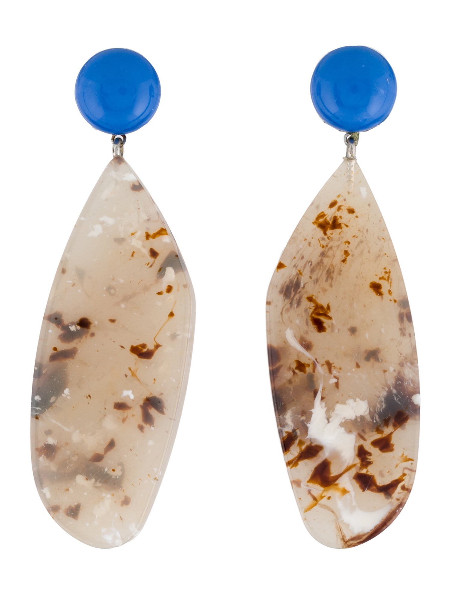 Rachel Comey Acrylic Splitleap Drop Earrings