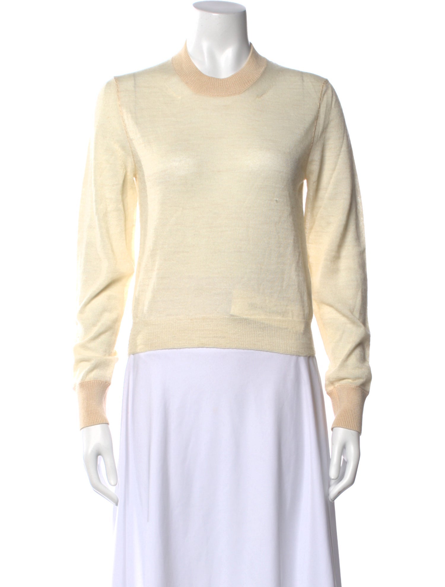 Rachel Comey Baby Alpaca Crew Neck Sweater