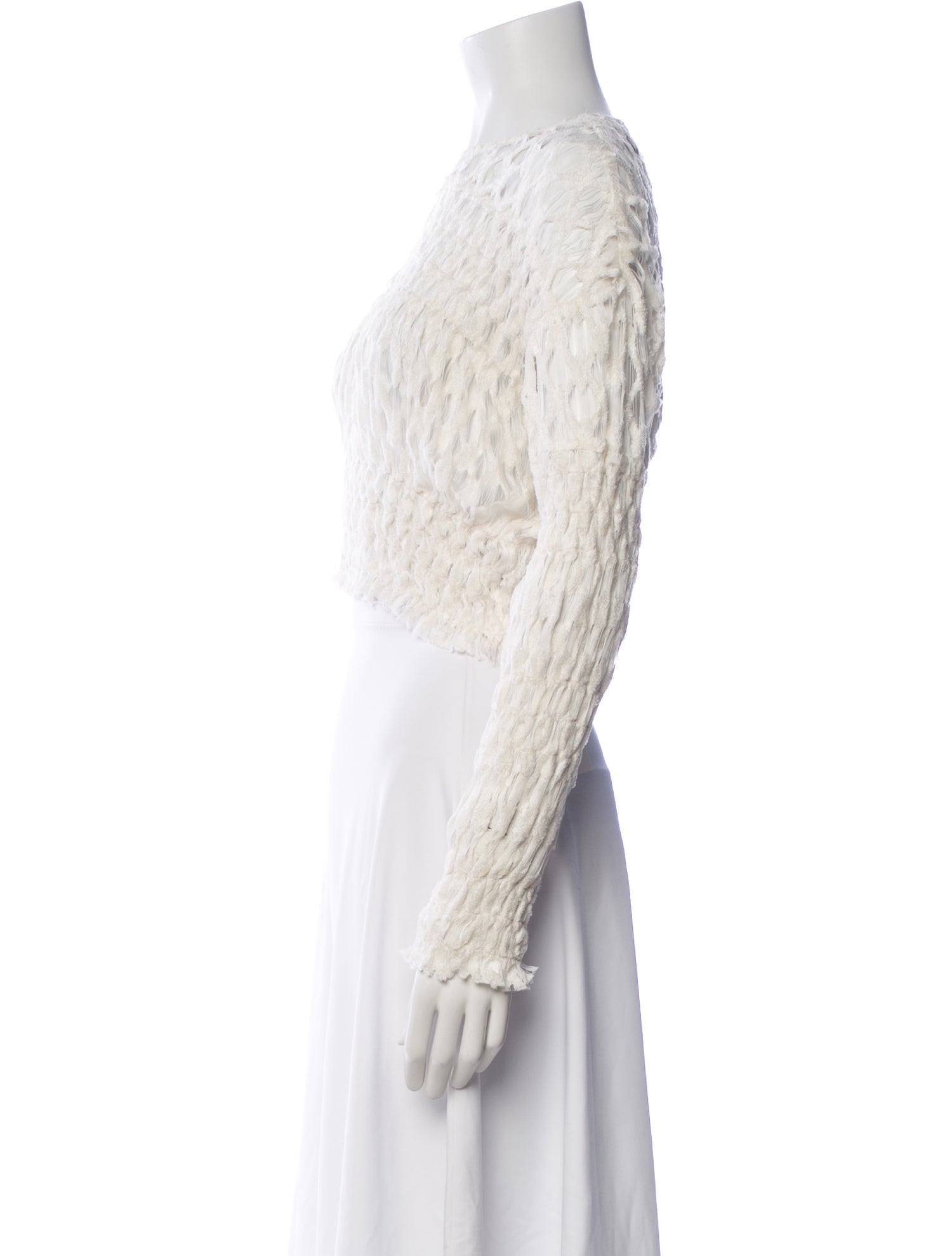 Rachel Comey Crew Neck Long Sleeve Top