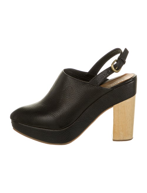 Rachel Comey Leather Slingback Pumps Black
