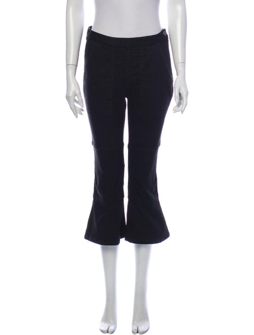Rachel Comey Mid-Rise Flared Jeans Black