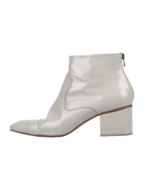 Rachel Comey Patent Leather Boots Grey