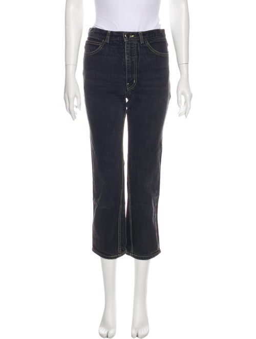 Rachel Comey Mid-Rise Straight Leg Jeans Grey