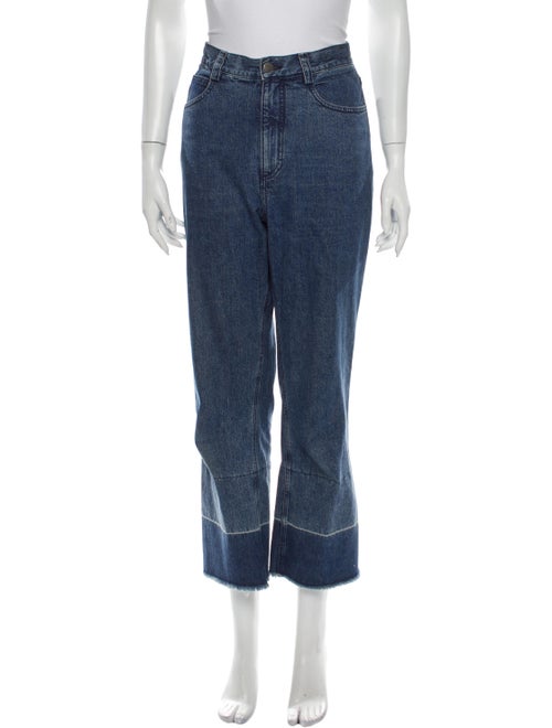 Rachel Comey High-Rise Wide Leg Jeans Blue