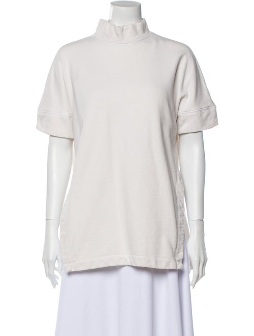 Rachel Comey Mock Neck Short Sleeve T-Shirt