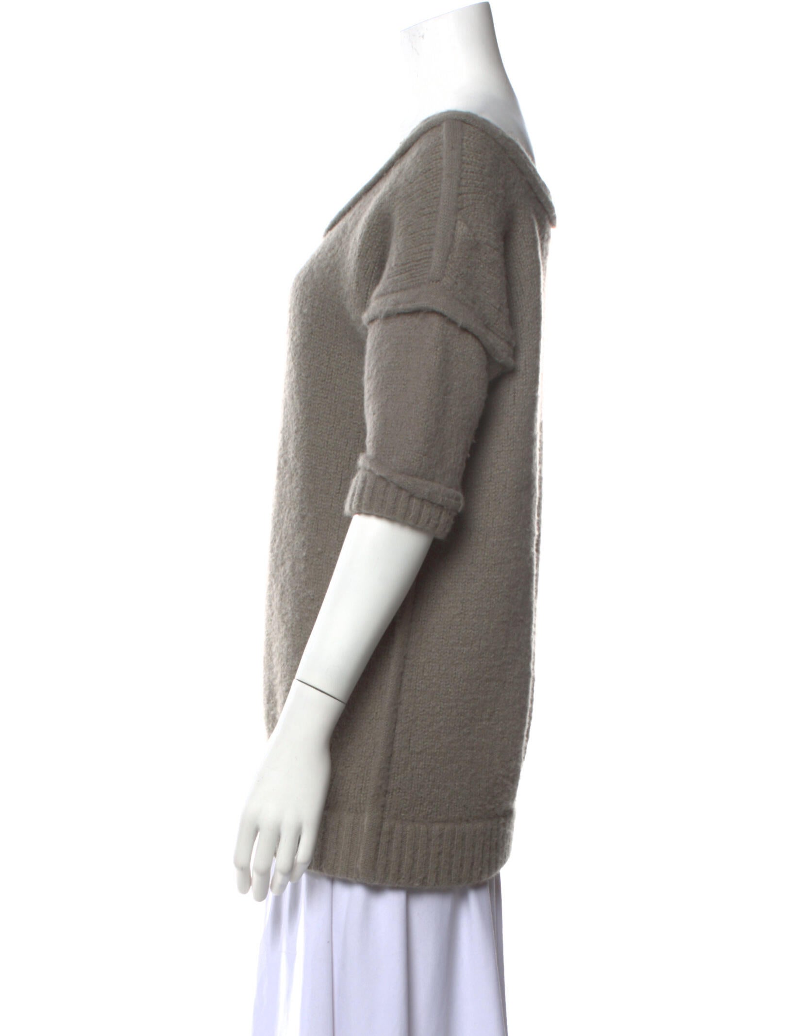 Rachel Comey Baby Alpaca Scoop Neck Sweater